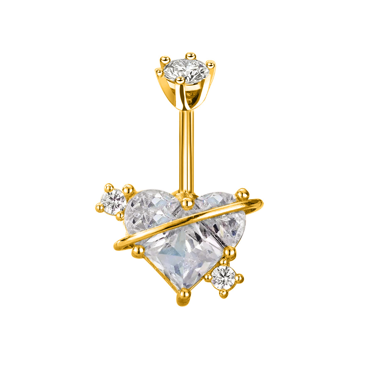 Orecchini a forma di cuore colorati e alla moda transfrontaliera europei e americani, con personalità_voghion.com