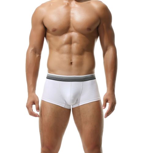 SUGOIDAN men's underwear low-waist sexy fashion trend cotton thin boxer cotton men's sports shorts