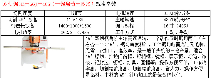 双切锯