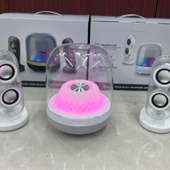 LP98 ハーマンガラス同型ワイヤレス Bluetooth スピーカー卓上照明コンピュータサブウーファー屋外ポータブルスピーカー