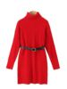 Scarf, sweater, dress, belt, long jacket, french style, mid-length, European style