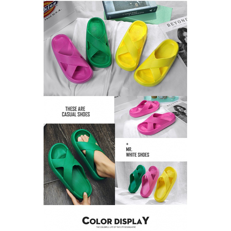 Transfronterizo más el tamaño slip-on zapatillas zapatos de los hombres sandalias de plataforma de moda casual de las mujeres al aire libre ligero zapatos de playa