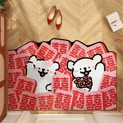 New Entrance Anti-Slip Mat Festive Avtomobil döşəmə paspasları