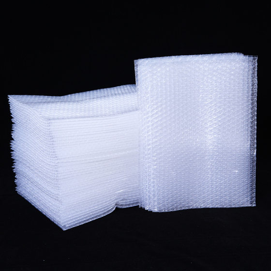 in stock Transparent Shockproof Bubble Bag Thickened Anti-collision Express Size Bubble Bag Double Layer Bubble Bag Bubble Bag Customization