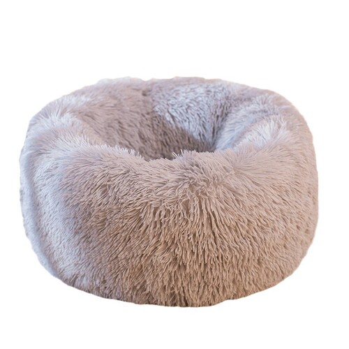 Wholesale Round Plush Dog Mat Pet Bed Deep-Sleep Dog Bed Winter Warm Cat Bed Thickened, Chew-Resistant Dog Bed
