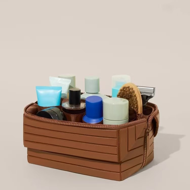 Transfronterizo para 2026 nuevo paquete de maquillaje de viaje capacidad de división científica de alto valor facial de almacenamiento de lavar bolsas de maquillaje para mujeres