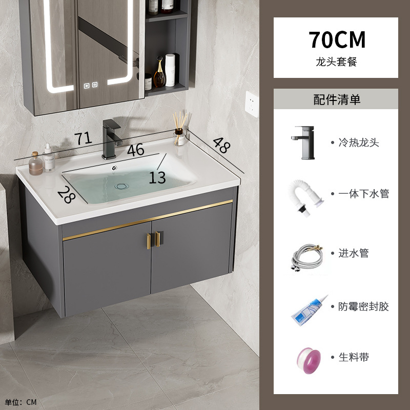 70 gabinetes de cerámica + grifo