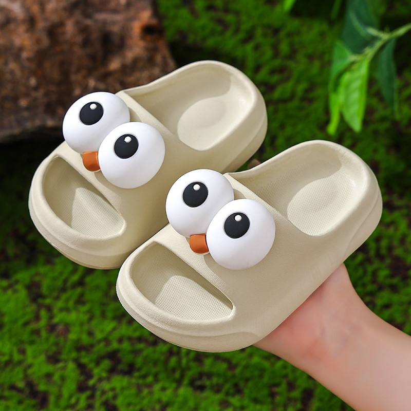 Eva Soft-Soled Kidsren's Slippers, Non-Slip, Lightweight, Suitable for Outdoor Wear, Cartoon Style for Small and Medium-Sized Kidsren, Kidsren's Style, Girls' Waterproof