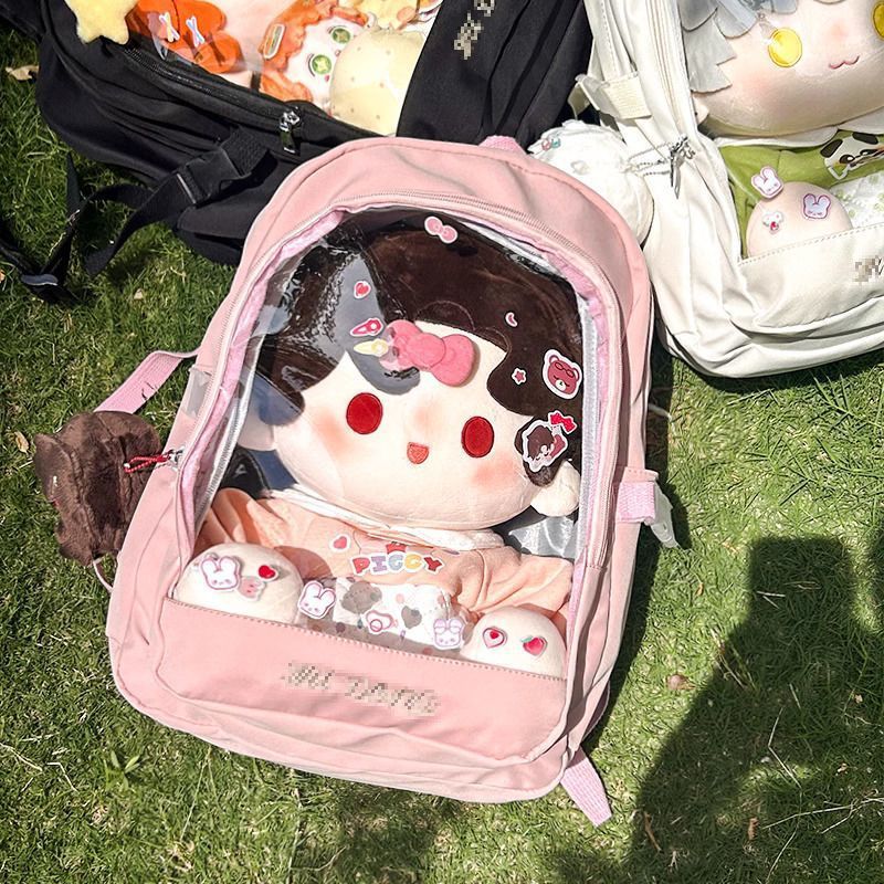 40cm Doll Bag, Cotton Doll Ita Bag, Large Capacity Layered Outdoor Bag, Female Student Backpack, School Bag