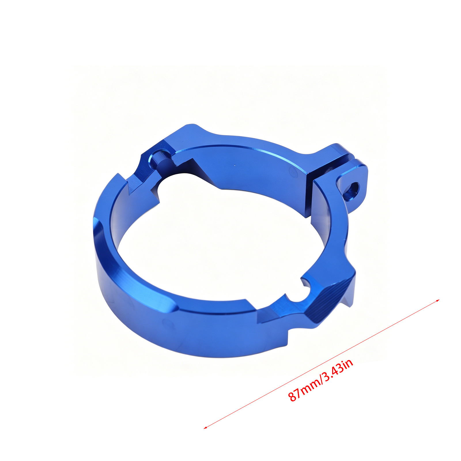 Off-road motorcycle exhaust pipe protector and clamp, suitable for KTM Husqvarna GASGAS two-stroke 250/300 models