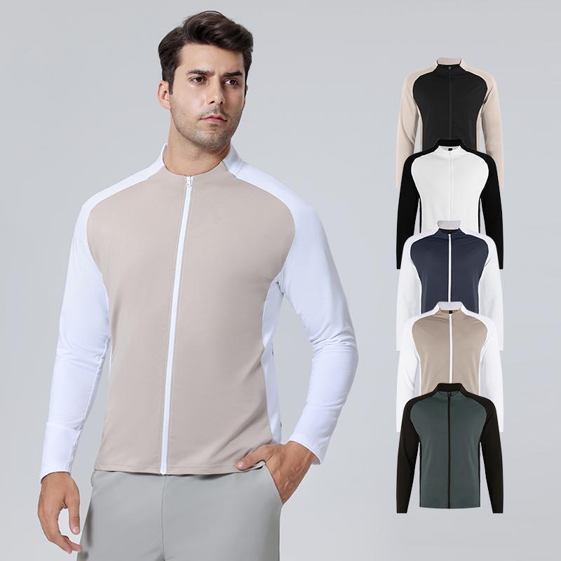 Cross-border cycling suit coat custom printed logo road mountain bike team fitness coach club quick drying