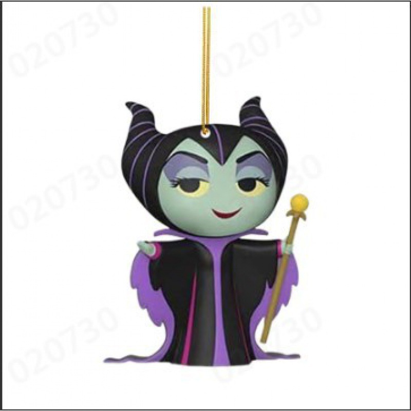 Nuevos productos transfronterizos acrílicos planos de dibujos animados brujas colgantes de Halloween árbol de Navidad colgantes para el hogar