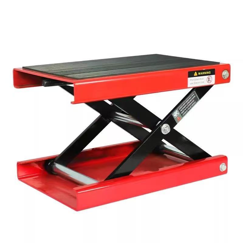 Cross-border motorcycle lifting platform jack electric vehicle maintenance lifting frame platform tool parking frame bracket maintenance