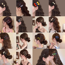 刘海夹小众设计发卡2025新款优雅高级感发夹头饰合金甜美长发夹子