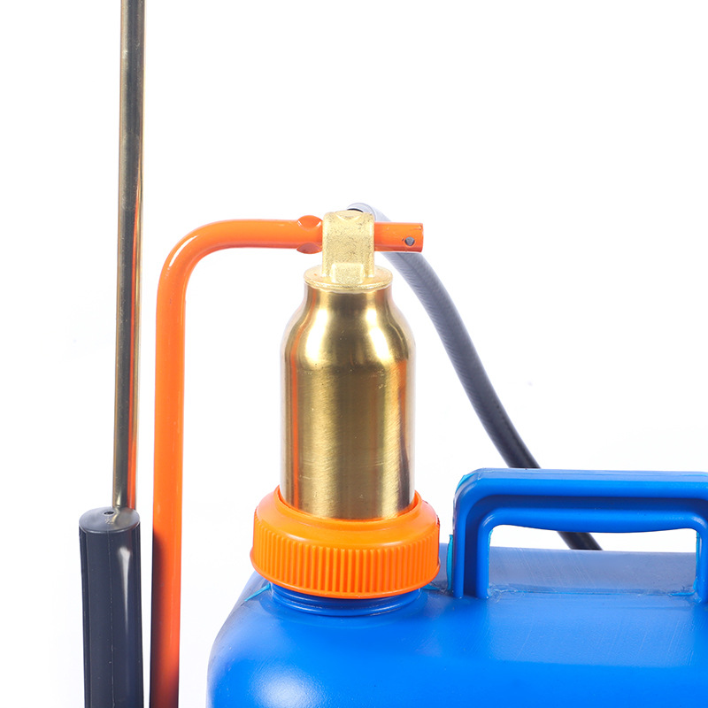 Bomba de cobre 20L rociador de mochila manual huerto de tierras de cultivo rociador de pesticidas de presión manual de alta eficiencia