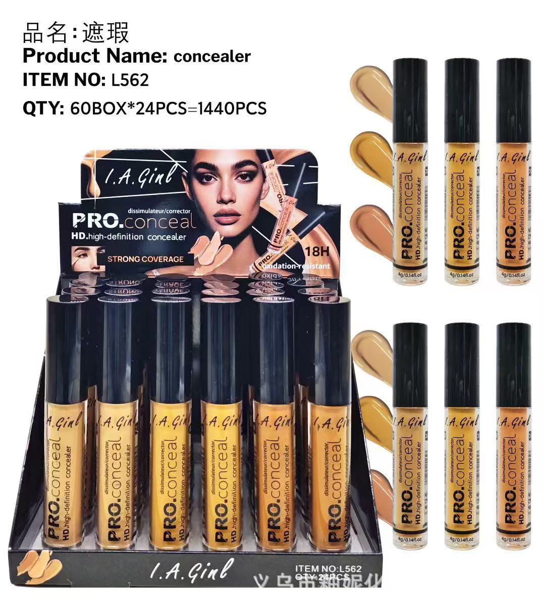 Corrector Facial Líquido Impermeable y de Larga Duración para Rostro
