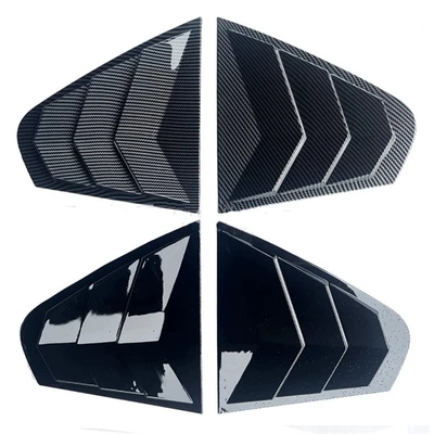 Suitable for 12-18 Volkswagen Sagitar Jetta Modification Parts, Large and Small Body Kit, Special Front Splitter, Rear Wing, Rear Triangle Louvers (Other Automotive Exterior Supplies) - carbon-fiber