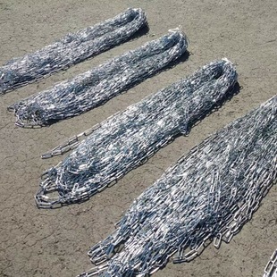 Large-Sized Lamp Installation Hanging Chain with a Wire Diameter of about 2mm, Suitable for Industrial and Mining Lamps, Thickened Iron Chain, Galvanized