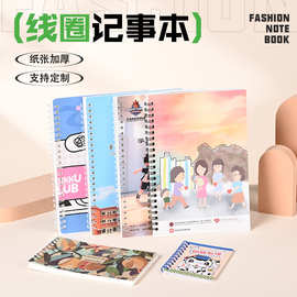 笔记本定制logo封面可印logo内页来图订制印刷会议记录本广告本