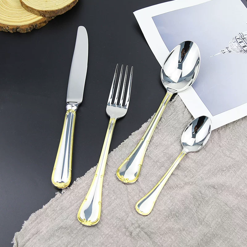 Tableware stainless steel, creative brand set for hotel