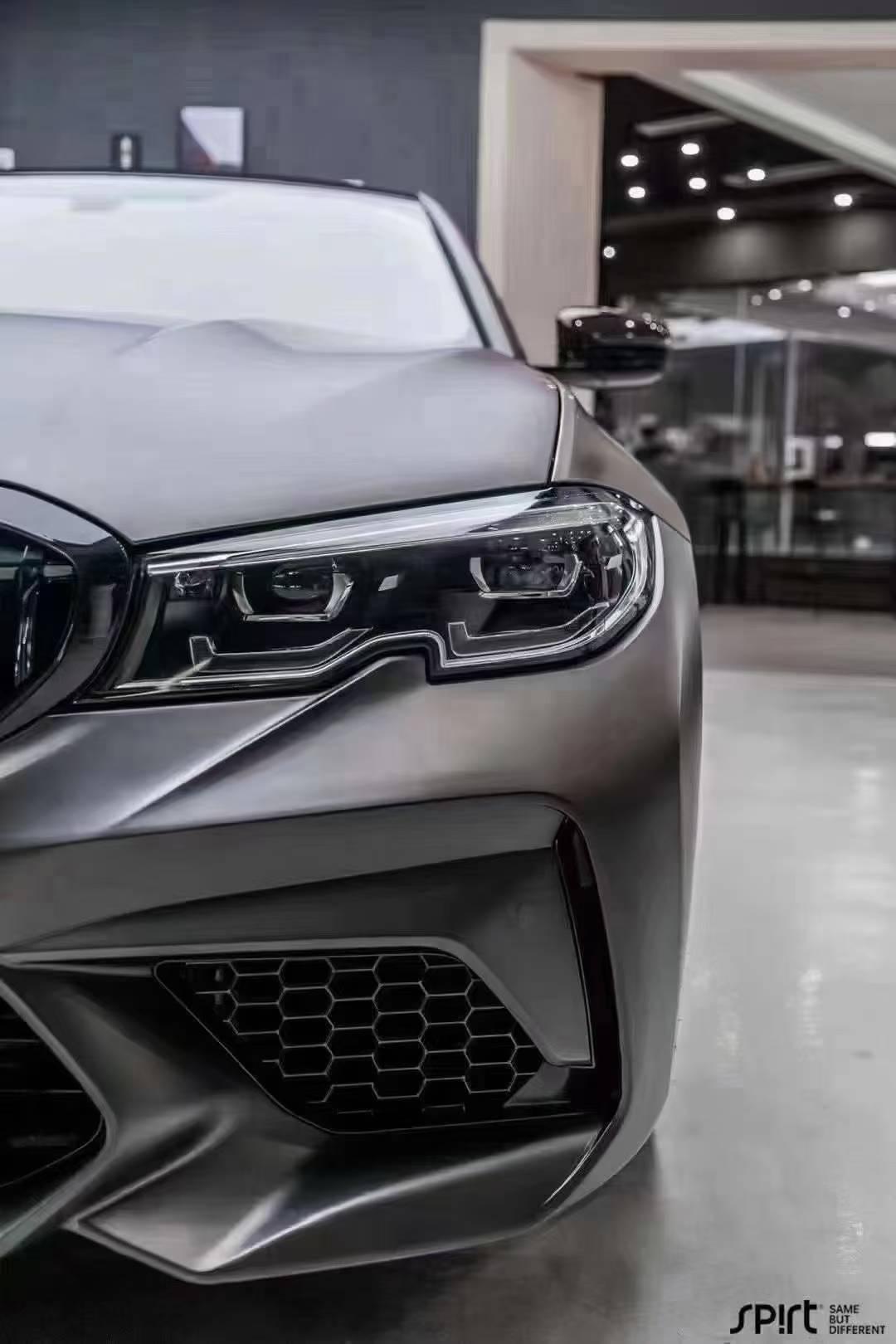 Suitable for Bmw 3 Series 20-22 Models M3C Front Bumper Assembly Modification Large Body Kit G20G28 Sports Front Lip Kit