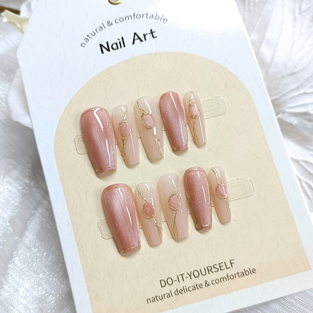 10 piezas de parche de uñas, parche de uñas de amor dulce Cool Kulomi, parche de uñas de uso manual