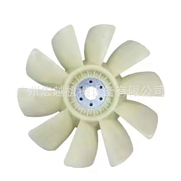 600-625-7620 лопасть вентилятора подходит для Komatsu PC200-6/7 6D102 аксессуары для охлаждения двигателя 6 отверстий 9 лопастей