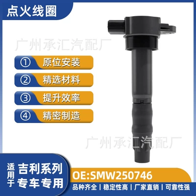 Cross-Border Smw250746 Is Suitable for Geely Car Ignition Coil Ec8 Emgrand Byd F6 M6 S6 (Alovlanma bobini (Babinalar))
