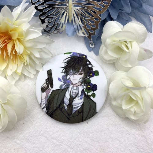Bungou Stray Dog Badge Dazai Osamu Dazai Phone Case Keychain Medal Nakahara Chuuya Nakajima Atsushi