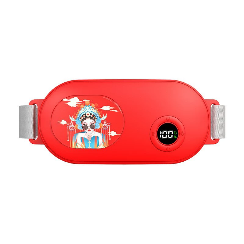 Belt, compress, wireless massager, new collection, with LED display, vibration