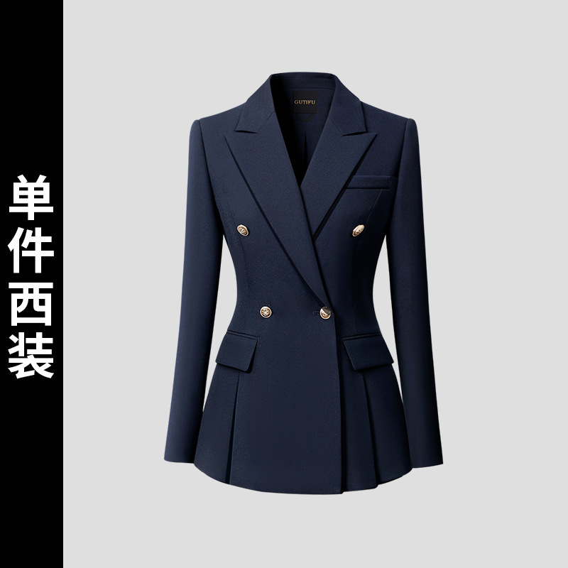 女性用スーツ 2025 新しいハイエンドグレースーツプロパティホテルマネージャー作業服ハイエンドプロフェッショナルウェア|undefined