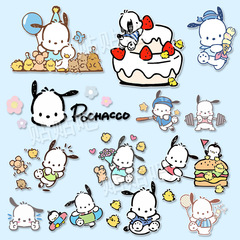 可愛卡通貼紙帕恰狗個性電動車摩托車身貼筆記本電腦ipad水杯裝飾