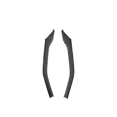 Set of Carbon Fiber Central | Other Automotive Interior Supplies - 2-pieces-of-outer-decorative-strips-for-water-cup-holder