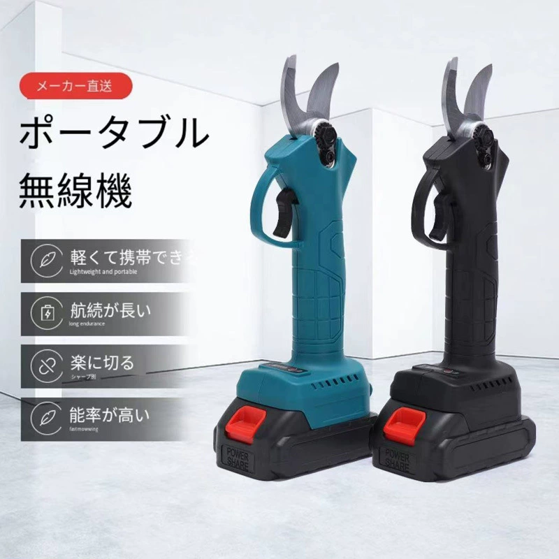 Трансграничные электрические ножницы для обрезки бесщеточные литиевые батареи ножницы для грубых веток фруктовых деревьев садовые инструменты производители электрических ножниц