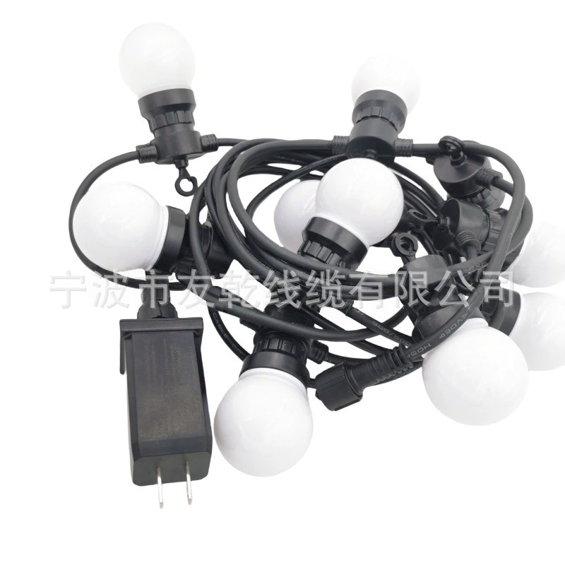 Производитель поставляет 5.1m цветных лампочек G50 со встроенным шнуром питания Yuyao 00100 Youqian другие.