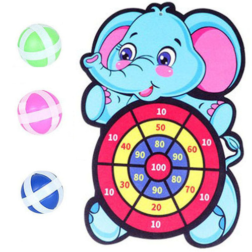 Children throwing outdoor darts cartoon puzzle parent-child boy and girl interactive game sticky ball toy