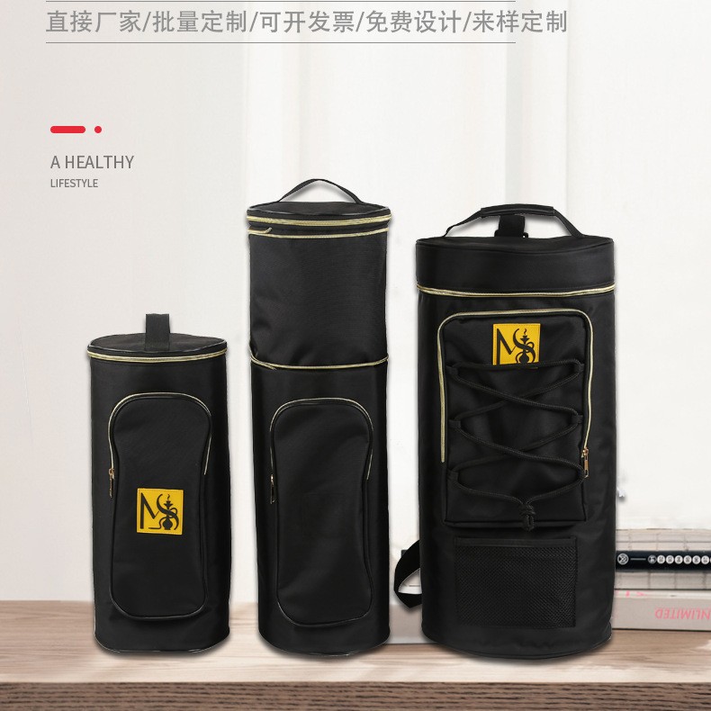 牛津布水烟袋工具包圆桶防水保温袋户外腰挂水瓶手提包背包批发