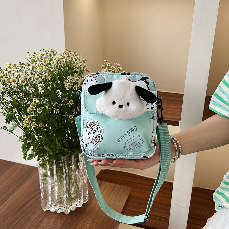 Summer high quality fresh cartoon cute one-shoulder bag