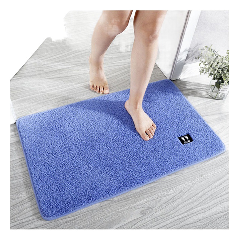 Alfombrilla de baño antideslizante, absorbente y resistente a la suciedad, para puerta de baño