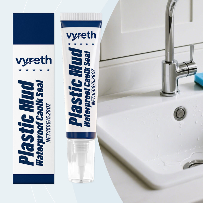 Vyreth Transparent Sealing Waterproof Glue Household Gap Repair Bonding Waterproof and Mildew-Proof Material Leak-Proofing Sealant Vyreth Transparent Sealing Waterproof Glue Household Gap Repair Bonding Waterproof and Mildew-Proof Material Leak-Proofing Sealant