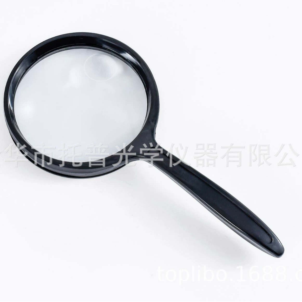 Заводская прямая Лупа кривошипная ручная Лупа пластиковое увеличительное стекло