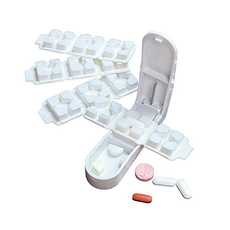 多形状带泡壳翻盖切片分药盒医疗公司赠送客户小礼品