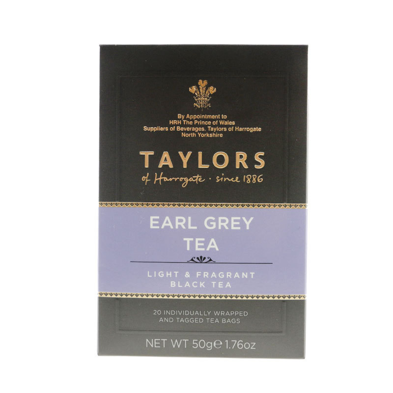 taylors British Taylor tea Earl red tea bag tea bag 20 pieces seasoning tea summer leisure tea