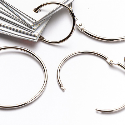 internal diameter 38mm Loose-leaf binding . Split ring Book Rings Hoop DIY Shower Curtains Clamps