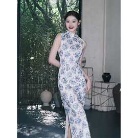 新中式旗袍改良年轻款少女2025新款夏季高端精致超好看国风连衣裙