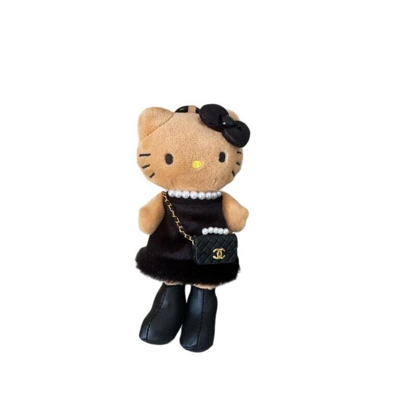 长腿kitty小挂件hellokitty时简可爱书包挂件公仔毛绒女生批发|undefined