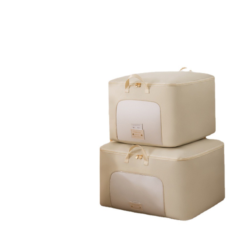 Edredón bolsa de almacenamiento ropa edredón de algodón bolsa de organización edredón de gran capacidad ropa de embalaje del hogar bolsa impermeable a prueba de humedad