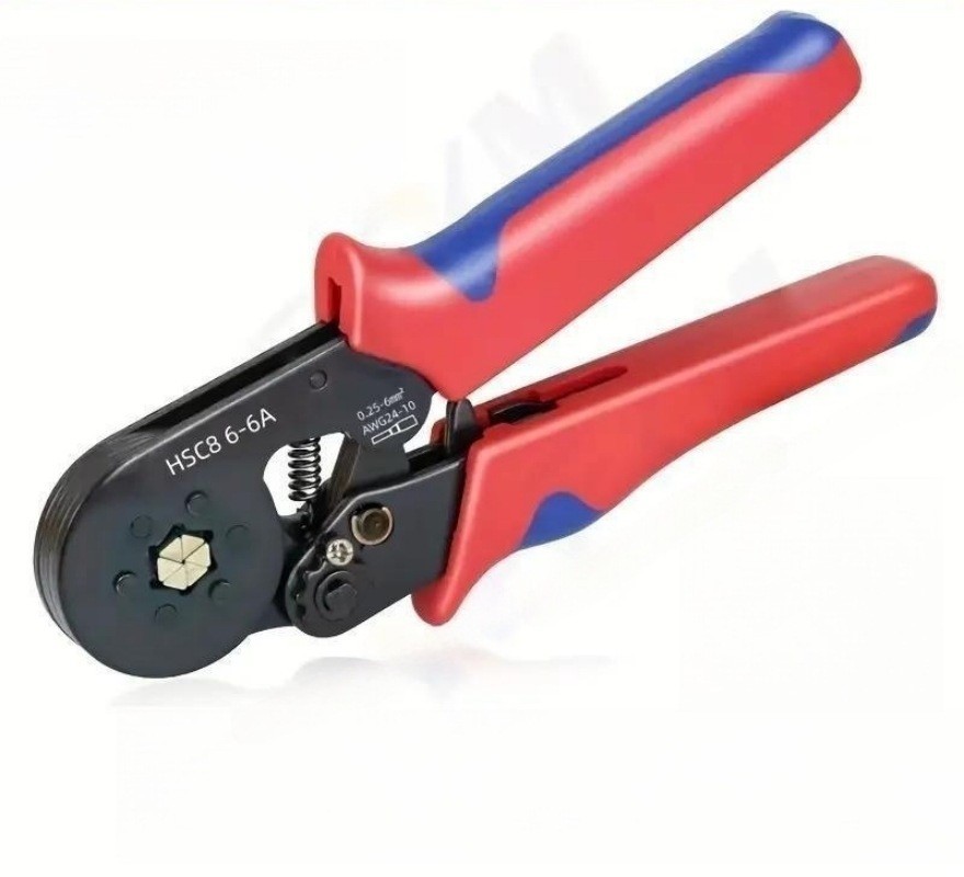 Alicates para crimpado de terminales, terminales de cable, alicates para crimpado de electricista, alicates especiales para crimpado tubular, alicates para crimpado de terminales domésticos 6-6