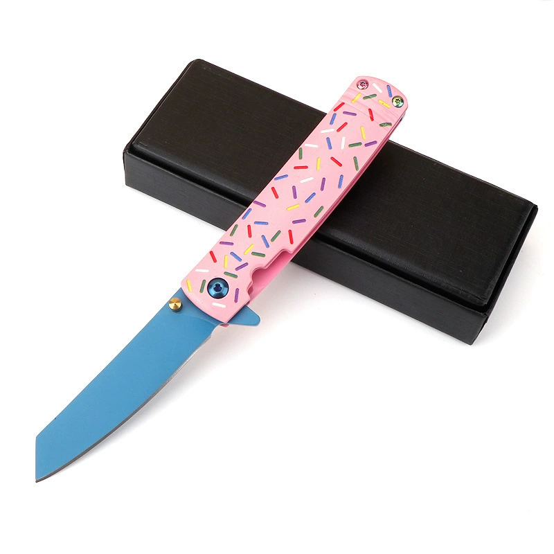Нож хозяйственный складной Outdoor High -твердость Survival Frout Knife Survival Portable Knife Seee острый защита Маленький нож Выживание складной