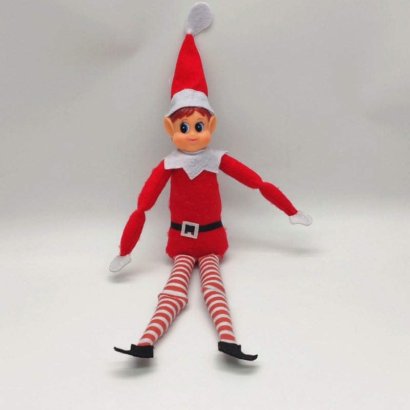 外国貿易クロスボーダー本棚赤い人形エルフ人形クリスマスツリーペンダント長脚人形ぬいぐるみ男の子と女の子用|undefined